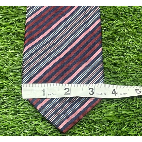 Brioni Tie Hand Made Stripe Silk Mens Luxury Neck Tie 3.5 X 60 - Picture 8 of 10